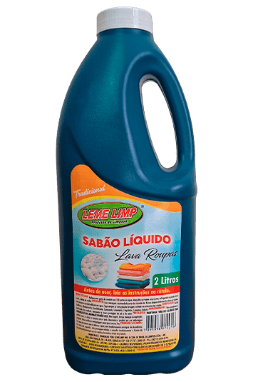 sabao liquido lemelimp 2lt lava roupas tradicional