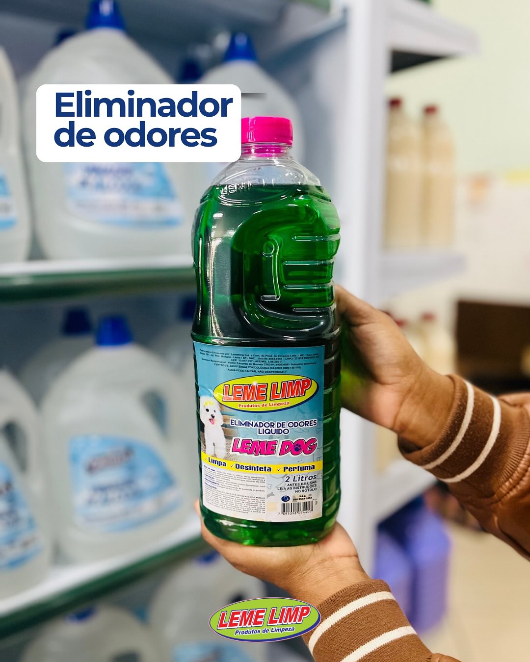 lemedog eliminador de odores liq 2l